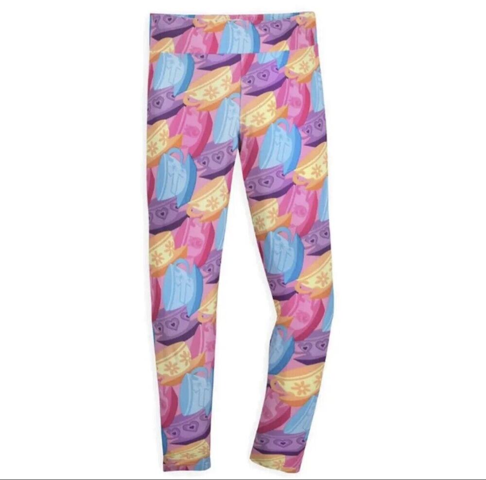 Disney Park Teacup Leggings Alice in Wonderland Women size Medium New